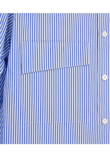 Camicia a righe PAOLO PECORA KIDS | PP4453AZZURRO